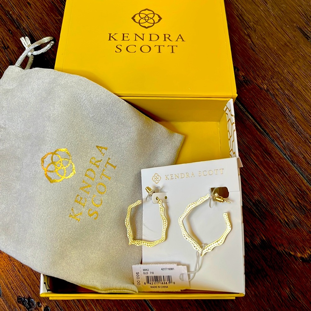 Kendra Scott Miku Hoop Earrings